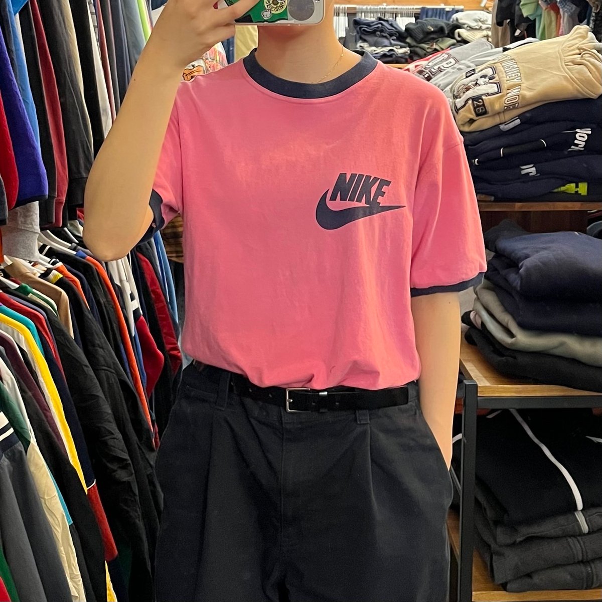 一点物 USA製フレイム tシャツ90sY2K ヴィンテージ T&C　ビッグロゴ 一点物 USA製フレイム tシャツ90sY2K ヴィンテージ T&C ビッグロゴ
