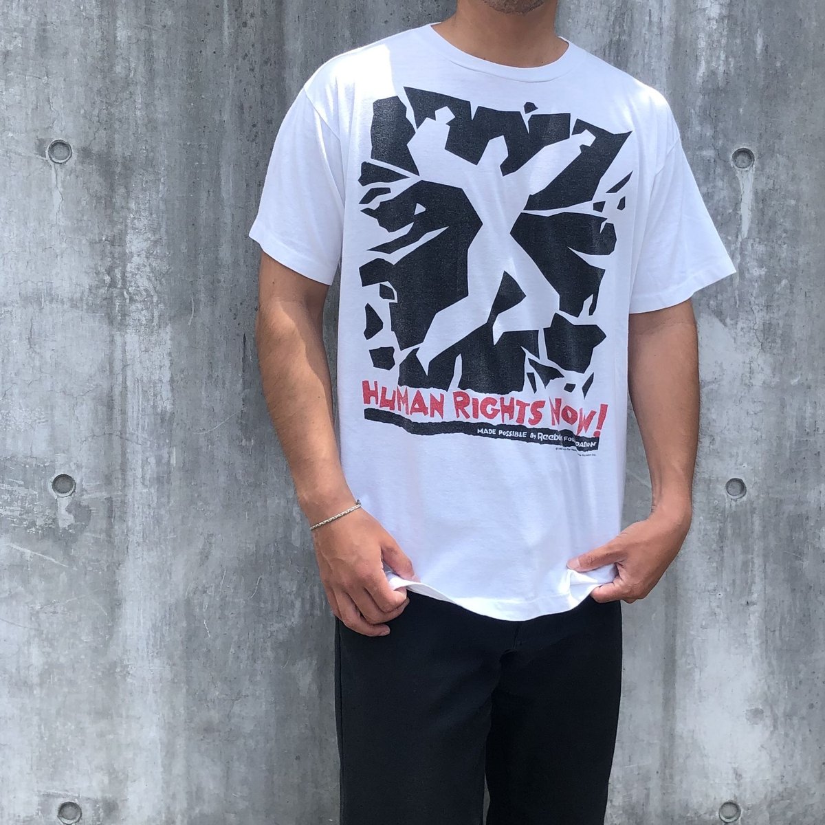 HUMAN RIGHTS NOW! WORLD TOUR Tシャツ | CUSTOM FEVER