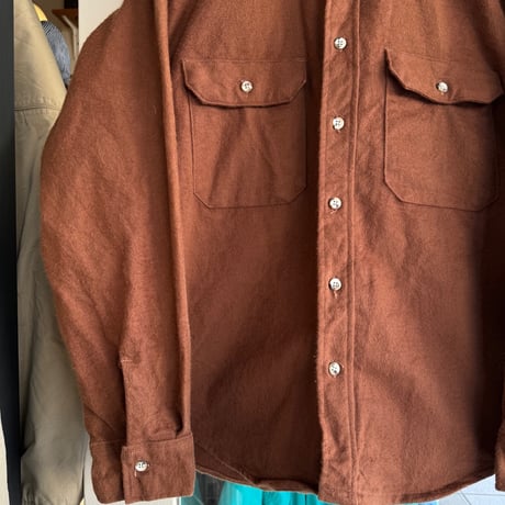 〜80'sUSA製 FIVE BROTHER シャモアクロスシャツ