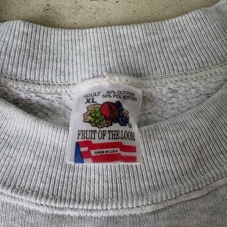 90s USA製 FRUIT OF THE LOOM ヨークシャテリア スウェット🐶