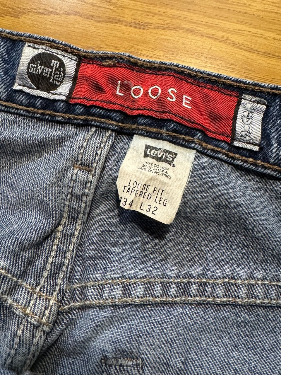 90's USA製 Levi's シルバータブ W34 L32 | CUSTOM FEVER