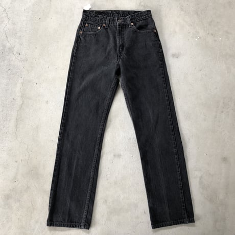 90's USA製 Levi's505  W30×L32 ブラック