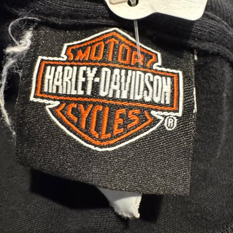 HARLEY DAVIDSON 袖プリントロンT