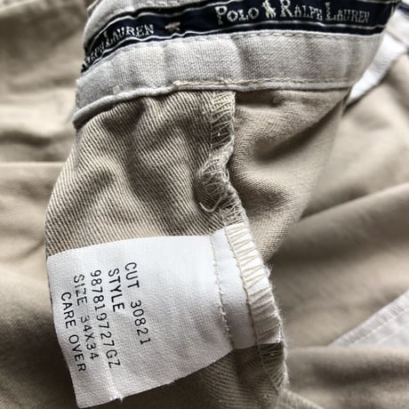 USA製 Polo by Ralph Lauren チノ W34×L34