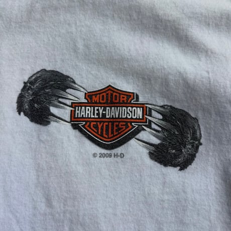 USA製 Harley-Davidson バックプリントTシャツ