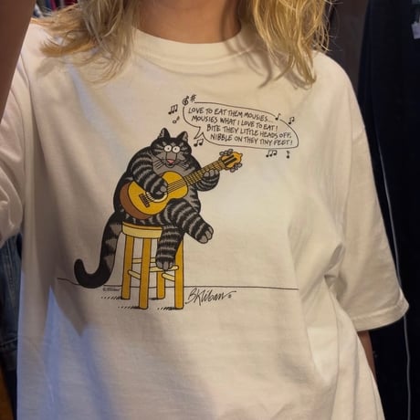 クリバンキャット プリントTシャツ