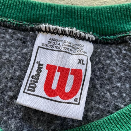 Wilson切替デザインスウェット