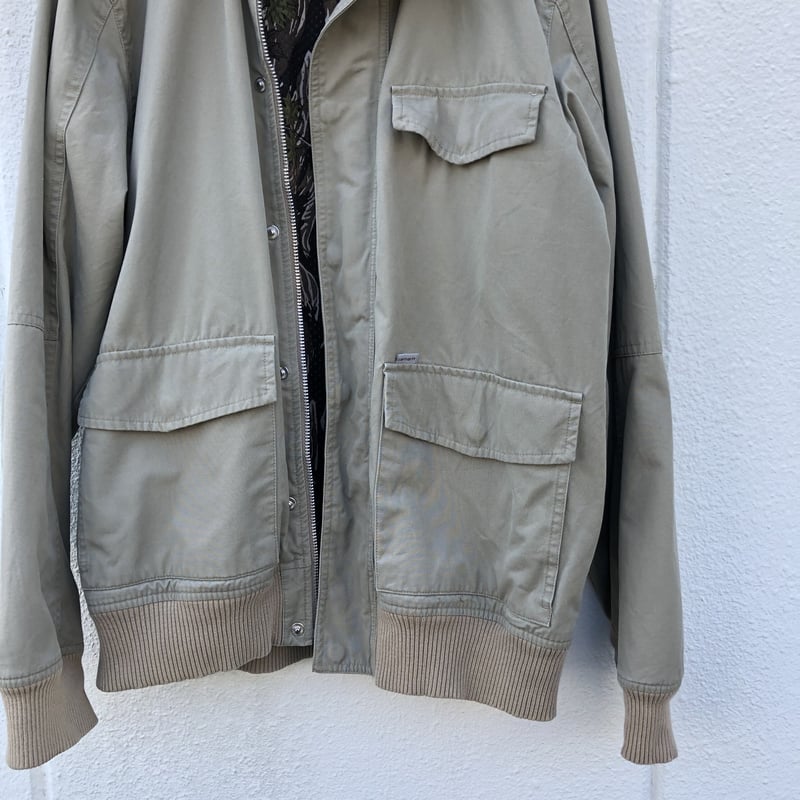 Carharttコットンワークジャケット ベージュ | CUSTOM FEVER