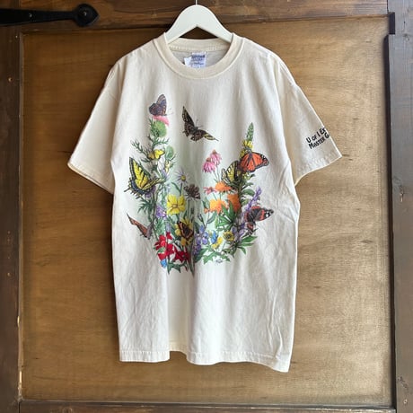 リアルバタフライTシャツ