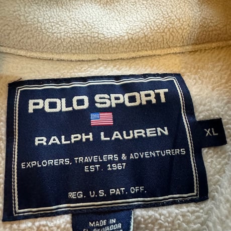 POLO SPORT ハーフジップフリース