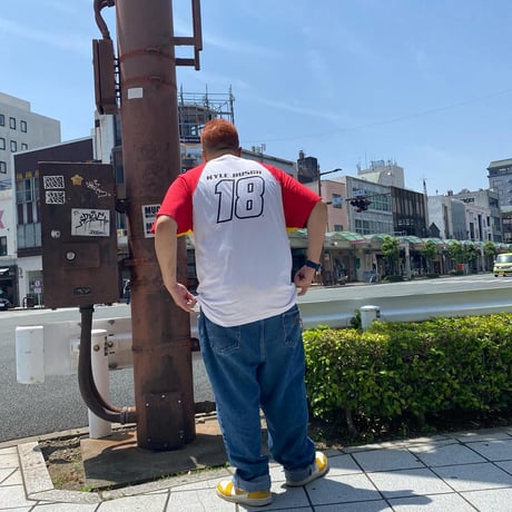 NASCAR 企業ロゴ ラグランTシャツ