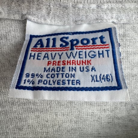 90's  USA製 All Sport ラインロンT XL