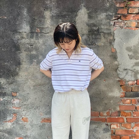 Burberryマルチボーダーポロシャツ