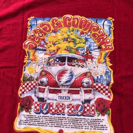 DEAD&COMPANY TOUR2021 Tシャツ