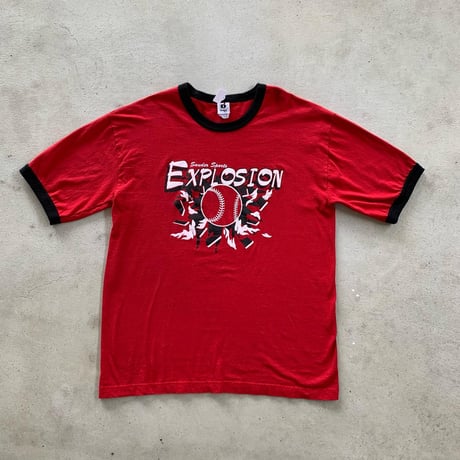 野球ボールリンガーTシャツ