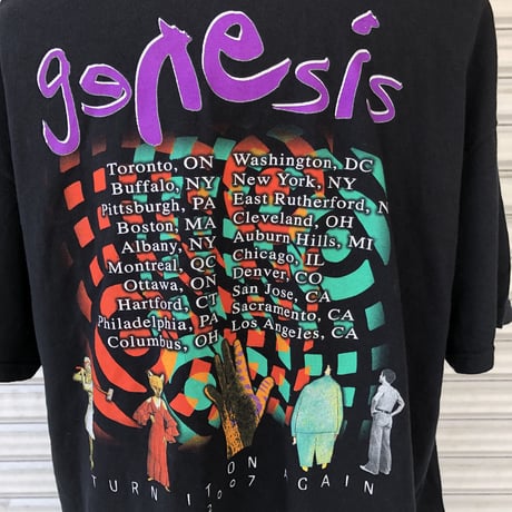 genesis バンドTシャツ