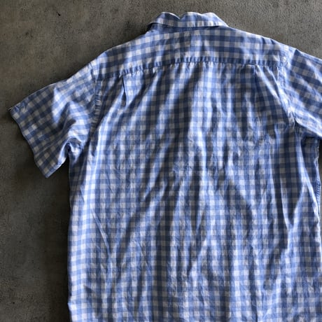 Ralph Lauren  半袖チェックシャツXL