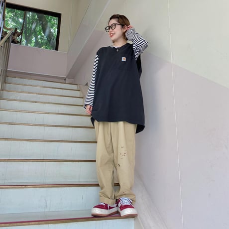 CarharttノースリーブTシャツ