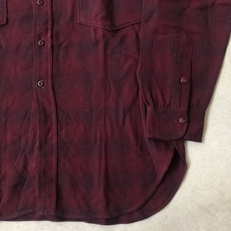 50's PENDLETONウールチェックシャツ