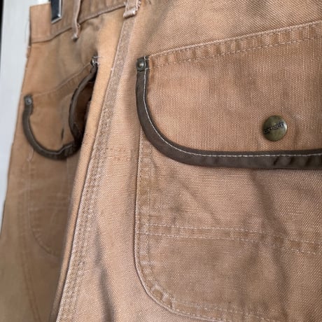 USA製 90's Carhartt Nylon Double Knee Hunting Pants 茶 W32×L30