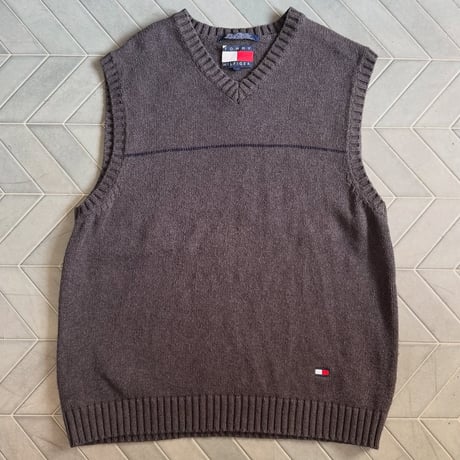 90s TOMMY HILFIGER コットンベスト