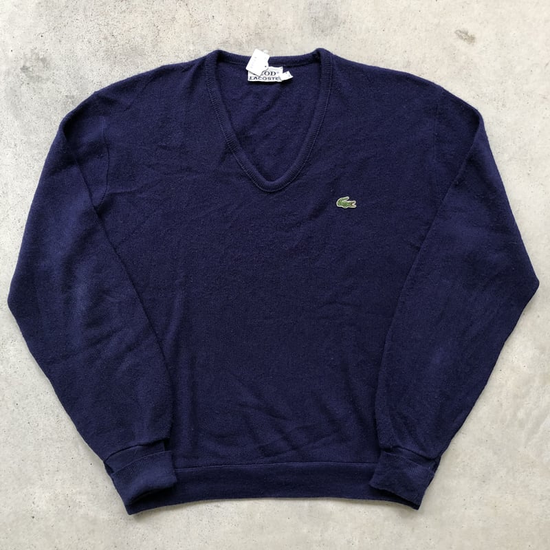 LACOSTEアクリルニットセーター紺 | CUSTOM FEVER LACOSTEアクリルニットセーター紺 | CUSTOM FEVER