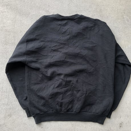90's USA製 JERZEES 黒無地スウェットXL