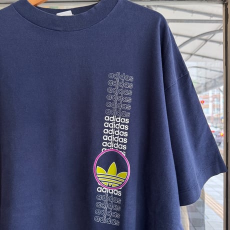 90's adidas プリントT XL