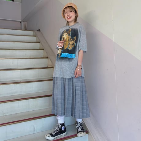 ハスキープリントTシャツ