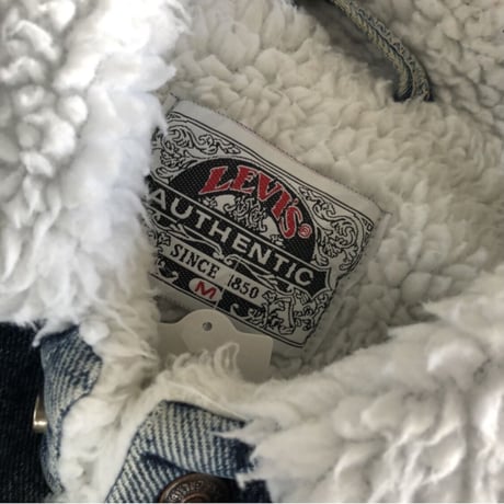 90's Levi's デニムボアジャケット 70609-4891