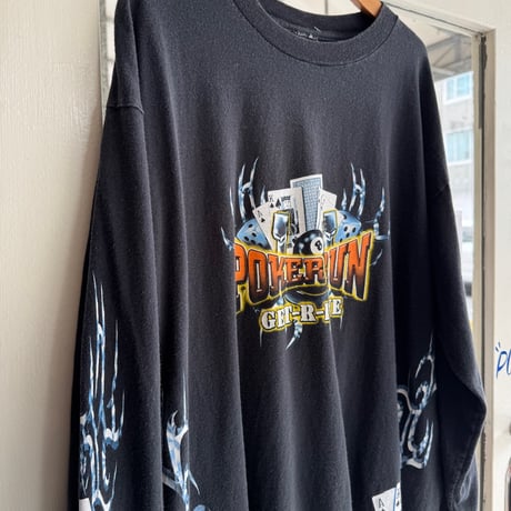 PORKER RUN 袖プリントロンT