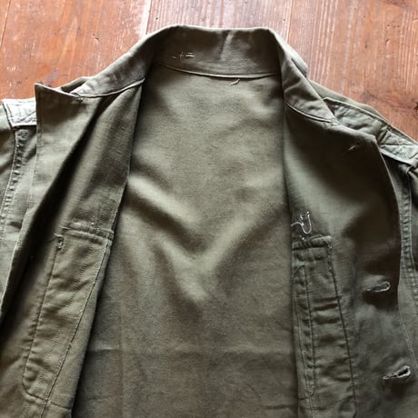 50'sサテンコットンシャツジャケット