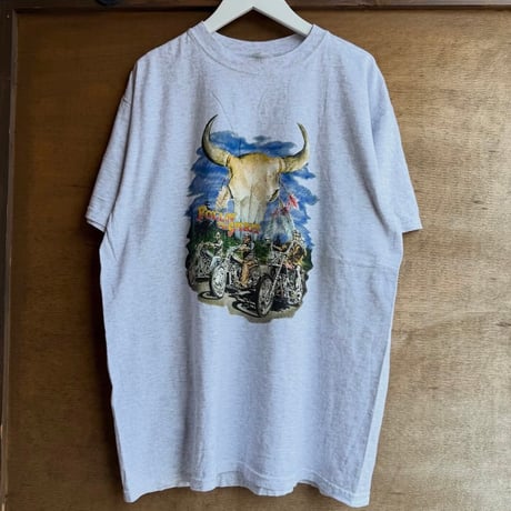 90~00s バイカープリントTシャツ