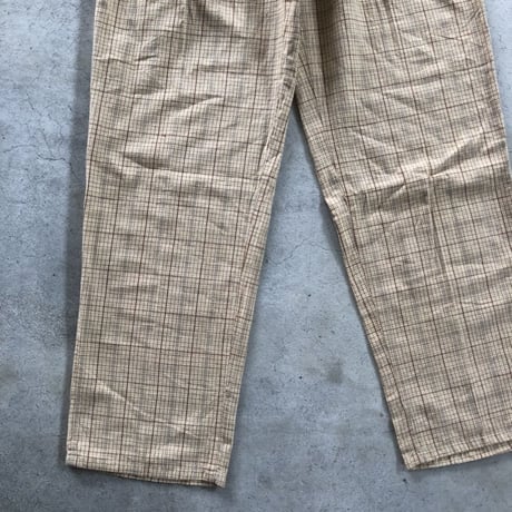 USA製 未使用 Polo by Ralph Lauren  チェック柄パンツ W34×L32
