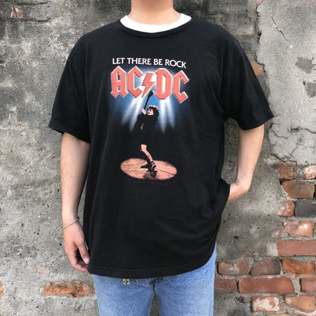 00's AC/DC ワールドツアーTシャツ