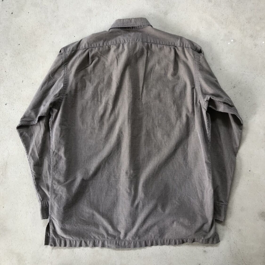 Ralph Lauren 短丈チェックシャツ　ボックスシルエット　シティーボーイ Ralph Lauren 短丈チェックシャツ ボックスシルエット シティー