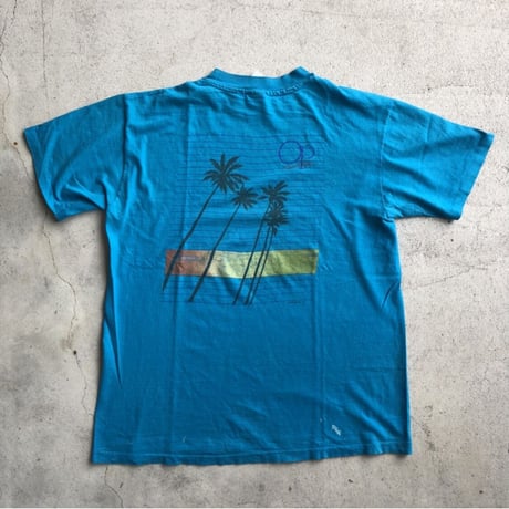 〜90's OPオールドサーフTシャツ L