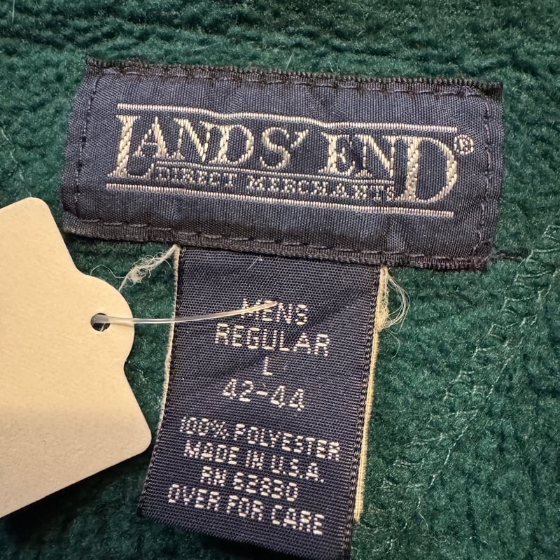 USA製 LANDS' END ハーフジップフリース L | CUSTOM FEVER USA製 LANDS' END ハーフジップフリース L | CUSTOM FEVER