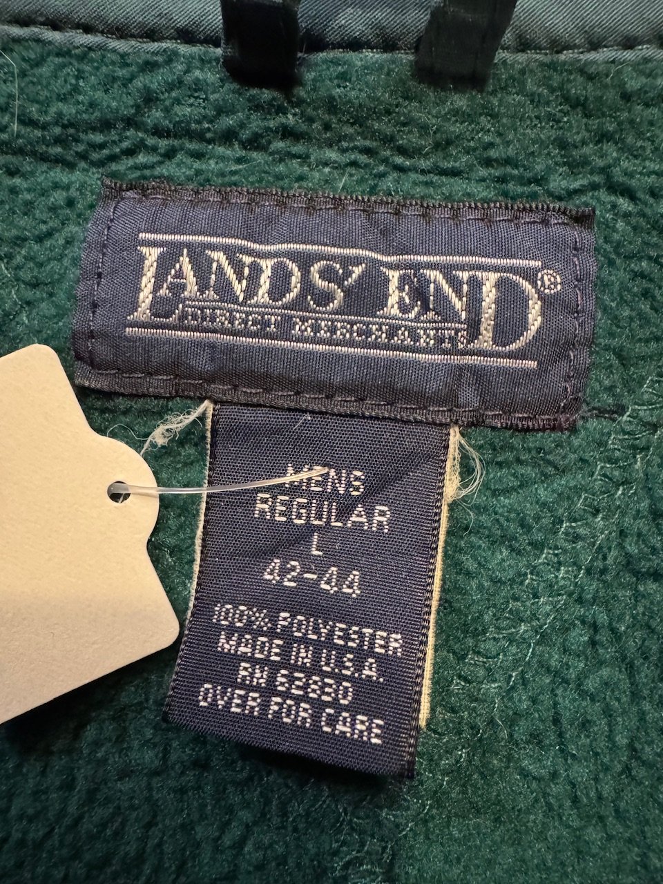 USA製 LANDS' END ハーフジップフリース L | CUSTOM FEVER USA製 LANDS' END ハーフジップフリース L | CUSTOM FEVER