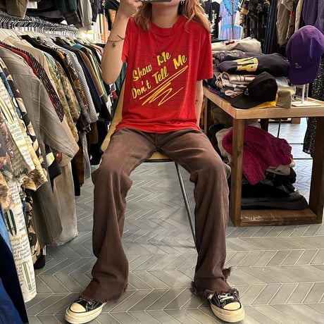 80年代USA製プリントTシャツ
