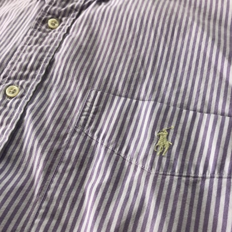 Ralph Lauren 〝BIG SHIRT〟 ストライプシャツ