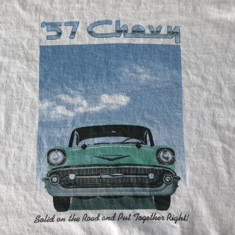'57 Chevy アメ車プリントTシャツ