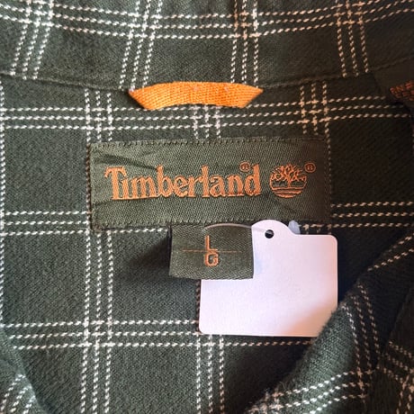 〜00s Timberland チェックネルシャツ