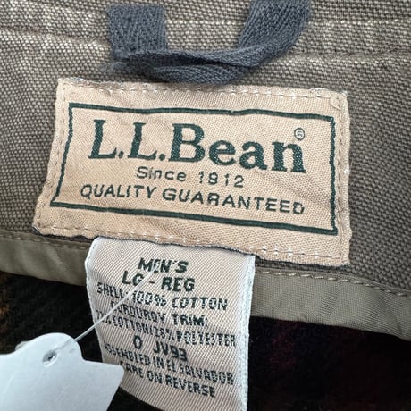L.L.Bean ハンティングジャケット  L ライナー付き