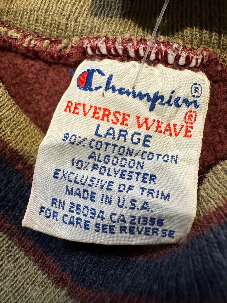 Chanpion 90s リバースウィーブ Lサイズ usa製 Champion - Made In USA】チャンピオン リバースウィーブ XL