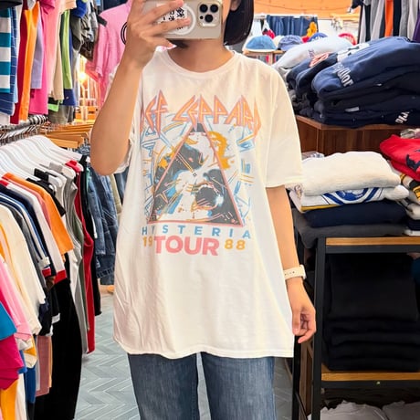 デフ・レパード ツアーTシャツ
