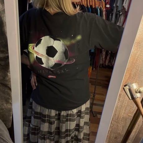 90s UNIVERSAL "Soccer Is Life" Tシャツ