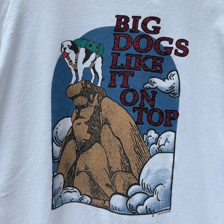 90s BIG DOGS バックプリントTシャツ