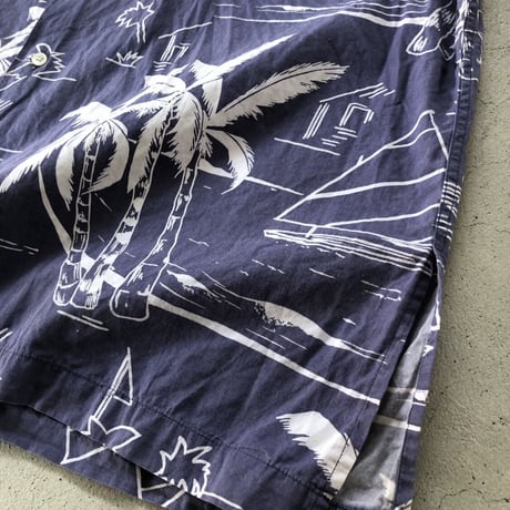 USA製 POLO by Ralph Lauren 総柄シャツ L