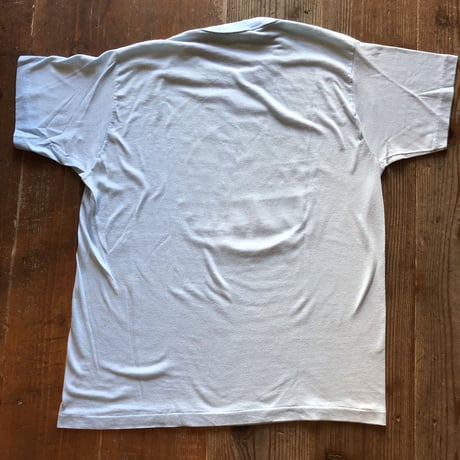 80's adidas プリントTシャツ